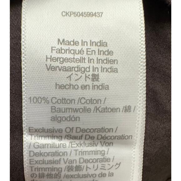 Madewell Melody Smocked Midi Dress Brown XS New With Tags - Picture 3 of 9